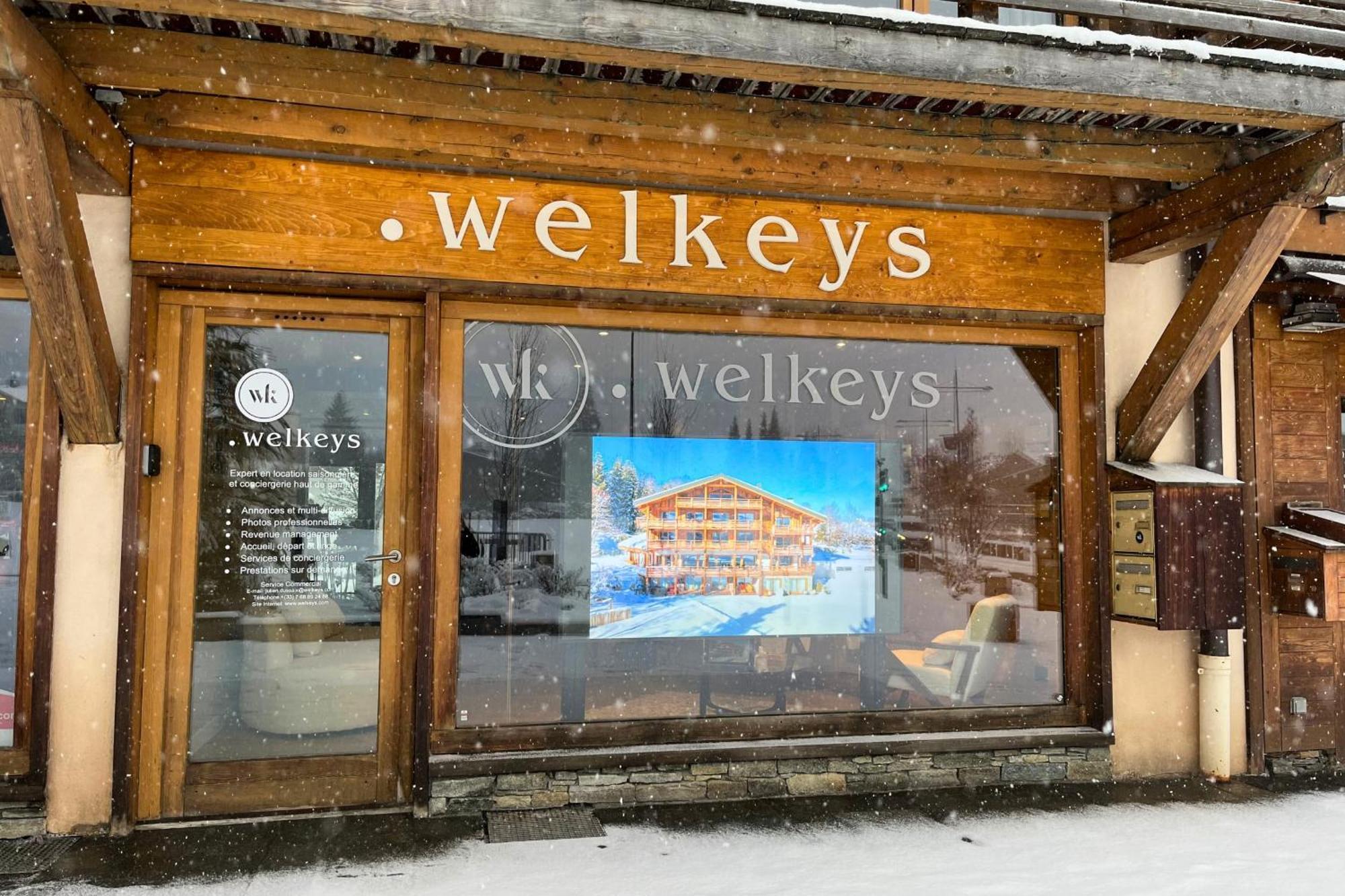 Studio Belvedere - Welkeys Megève Dış mekan fotoğraf